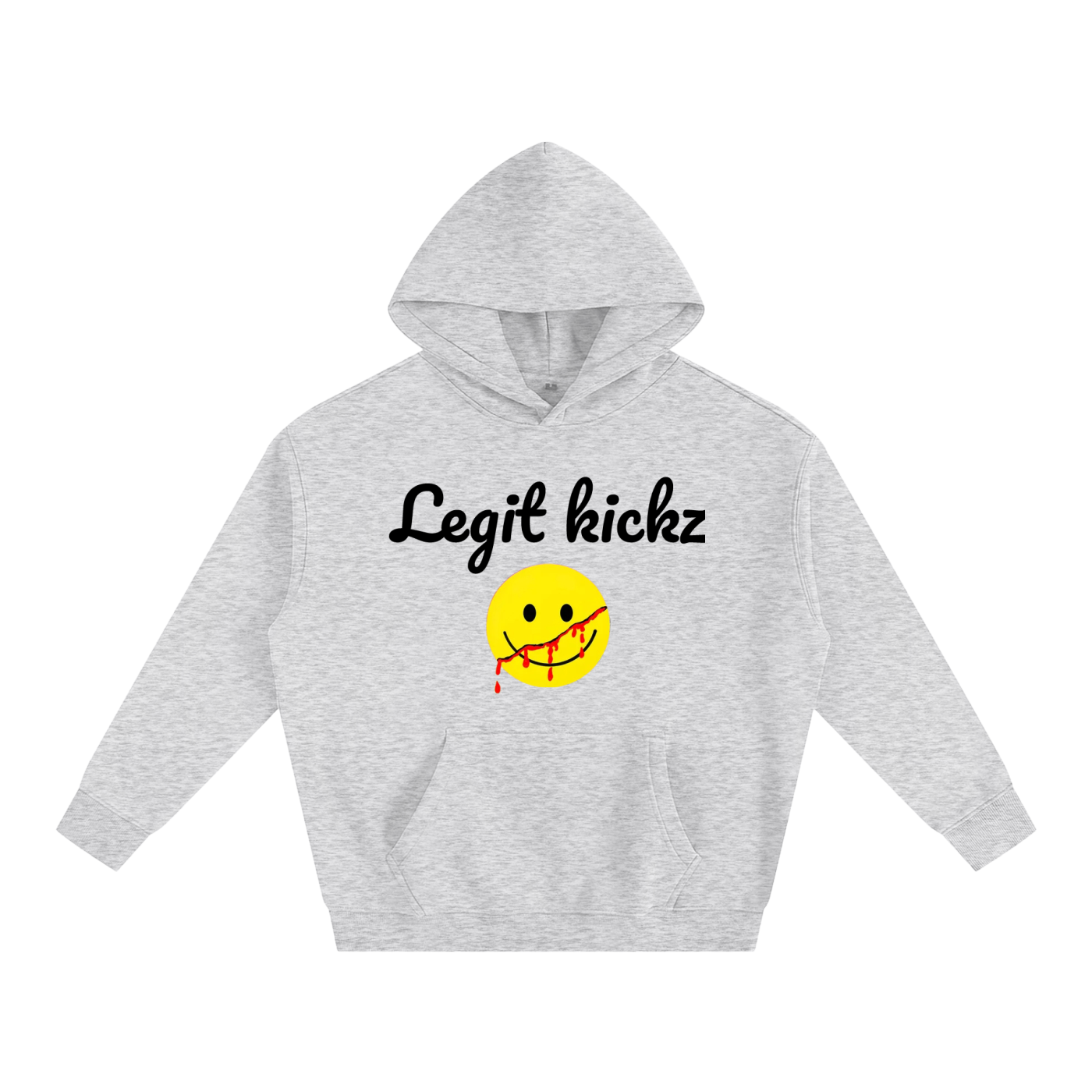 Oversize Smiley Hoodie