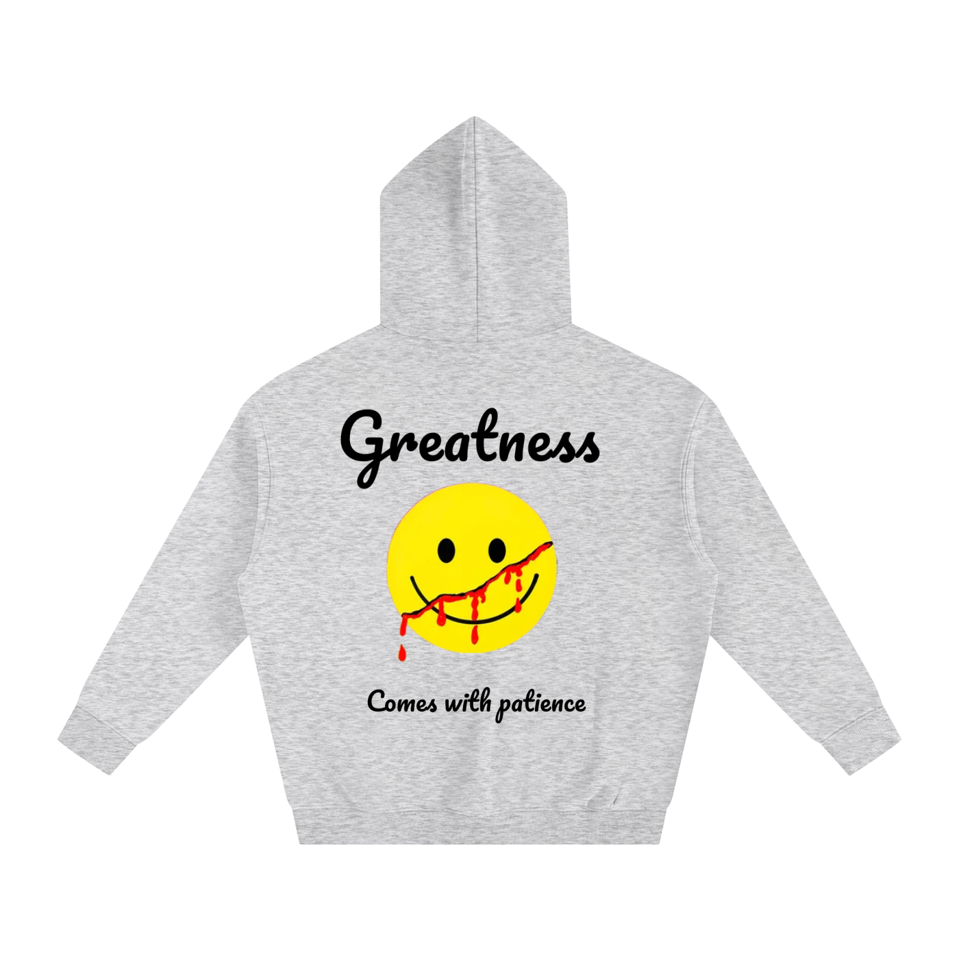 Oversize Smiley Hoodie