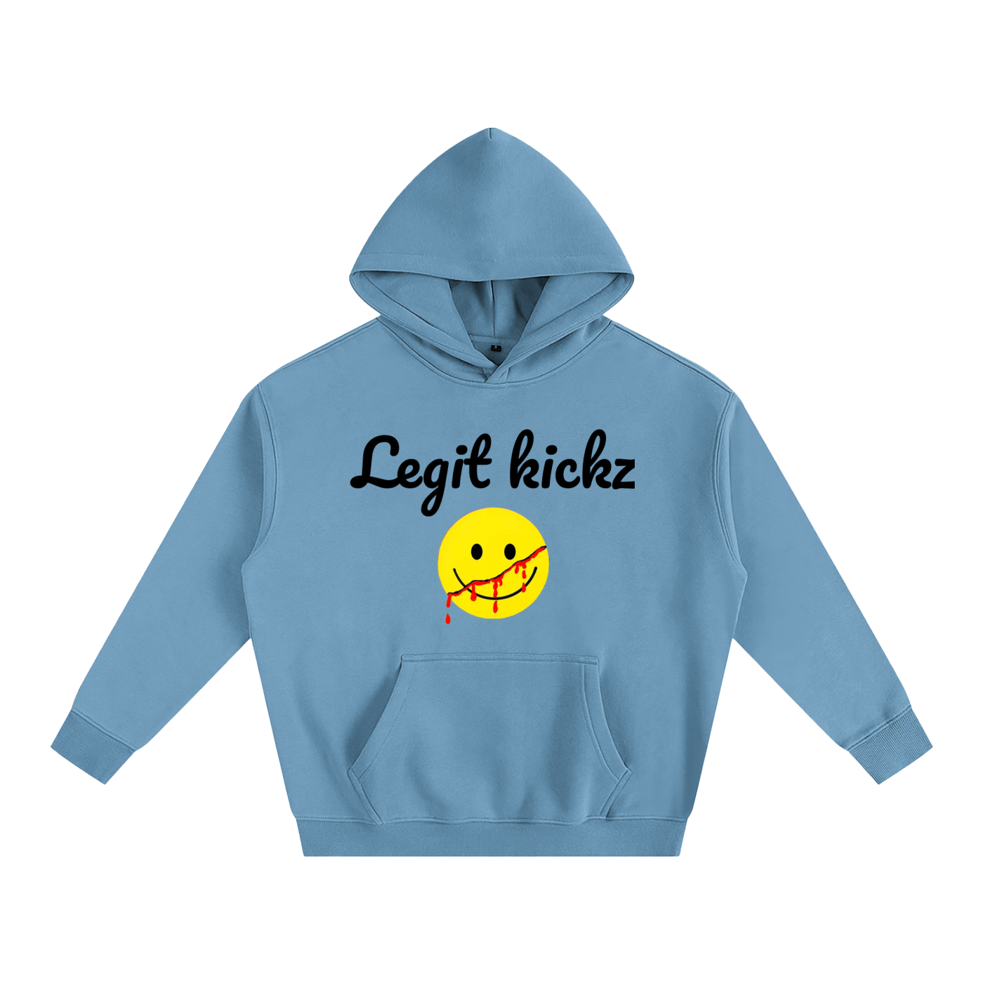 Oversize Smiley Hoodie