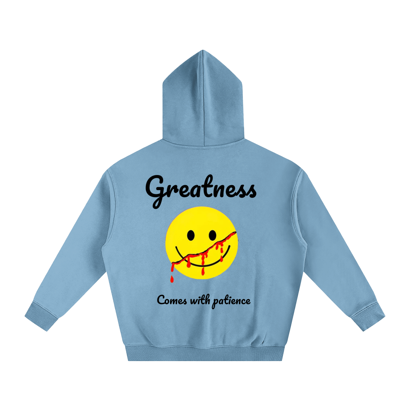 Oversize Smiley Hoodie