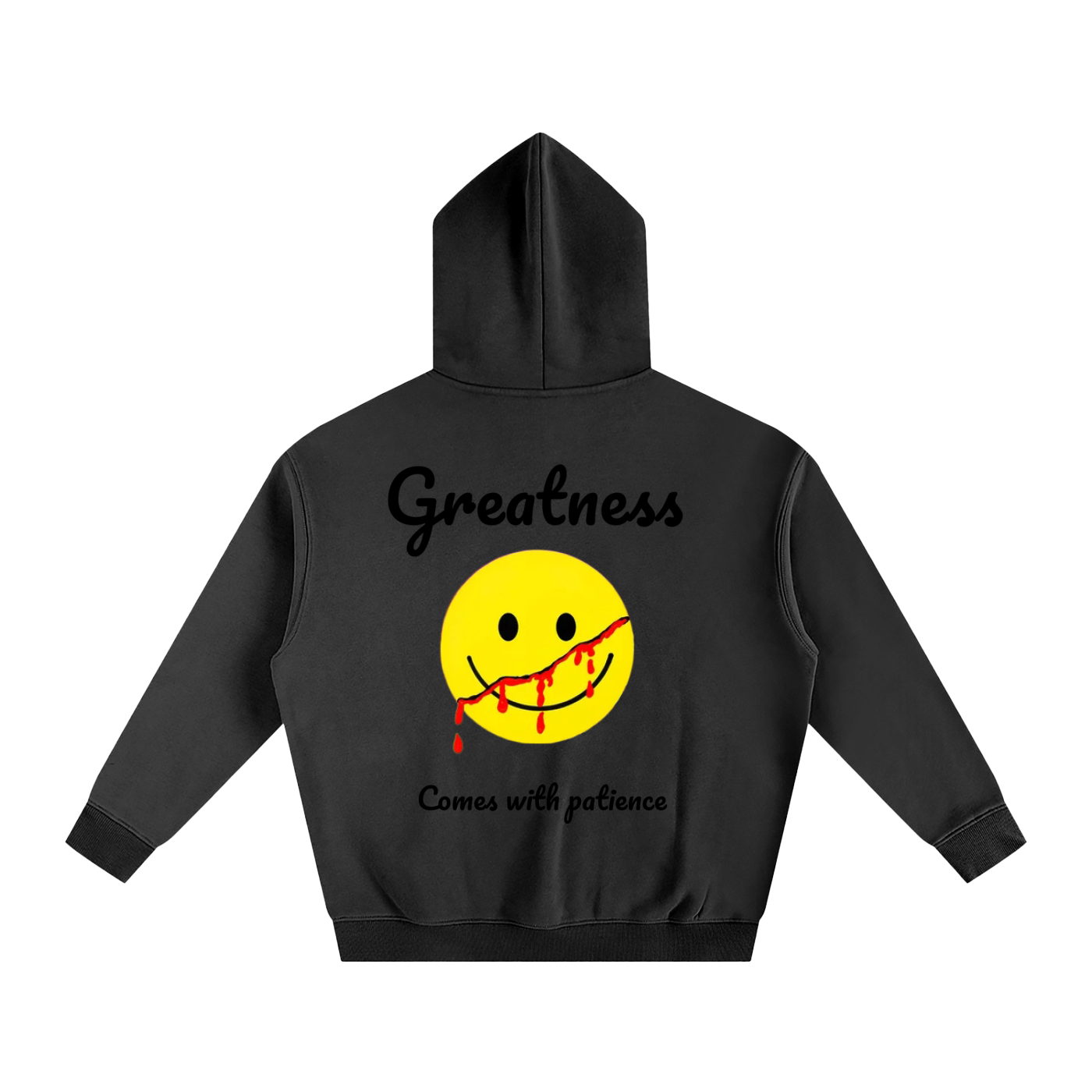 Oversize Smiley Hoodie