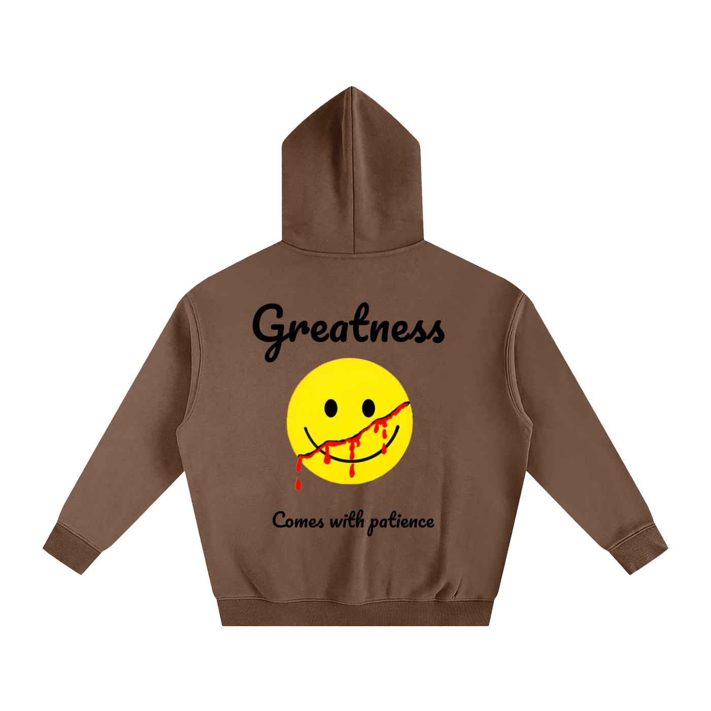 Oversize Smiley Hoodie