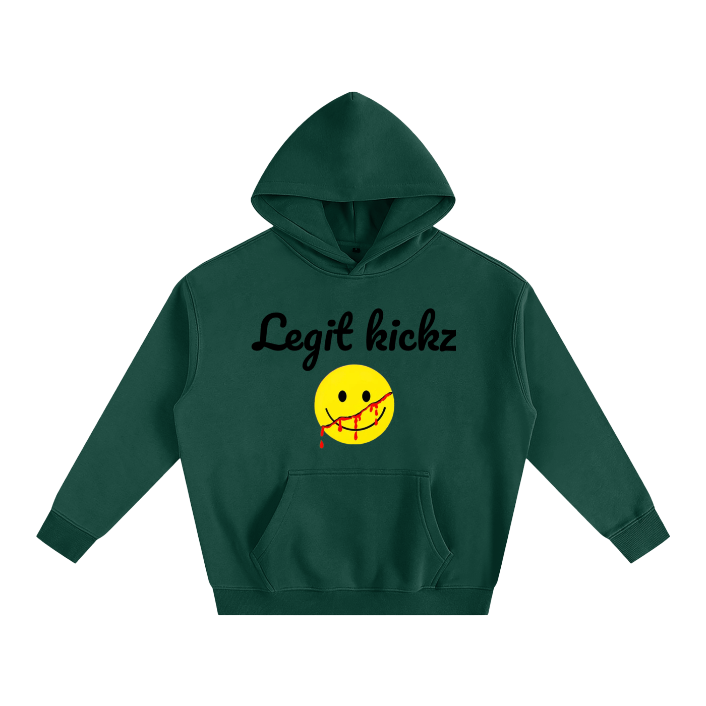 Oversize Smiley Hoodie